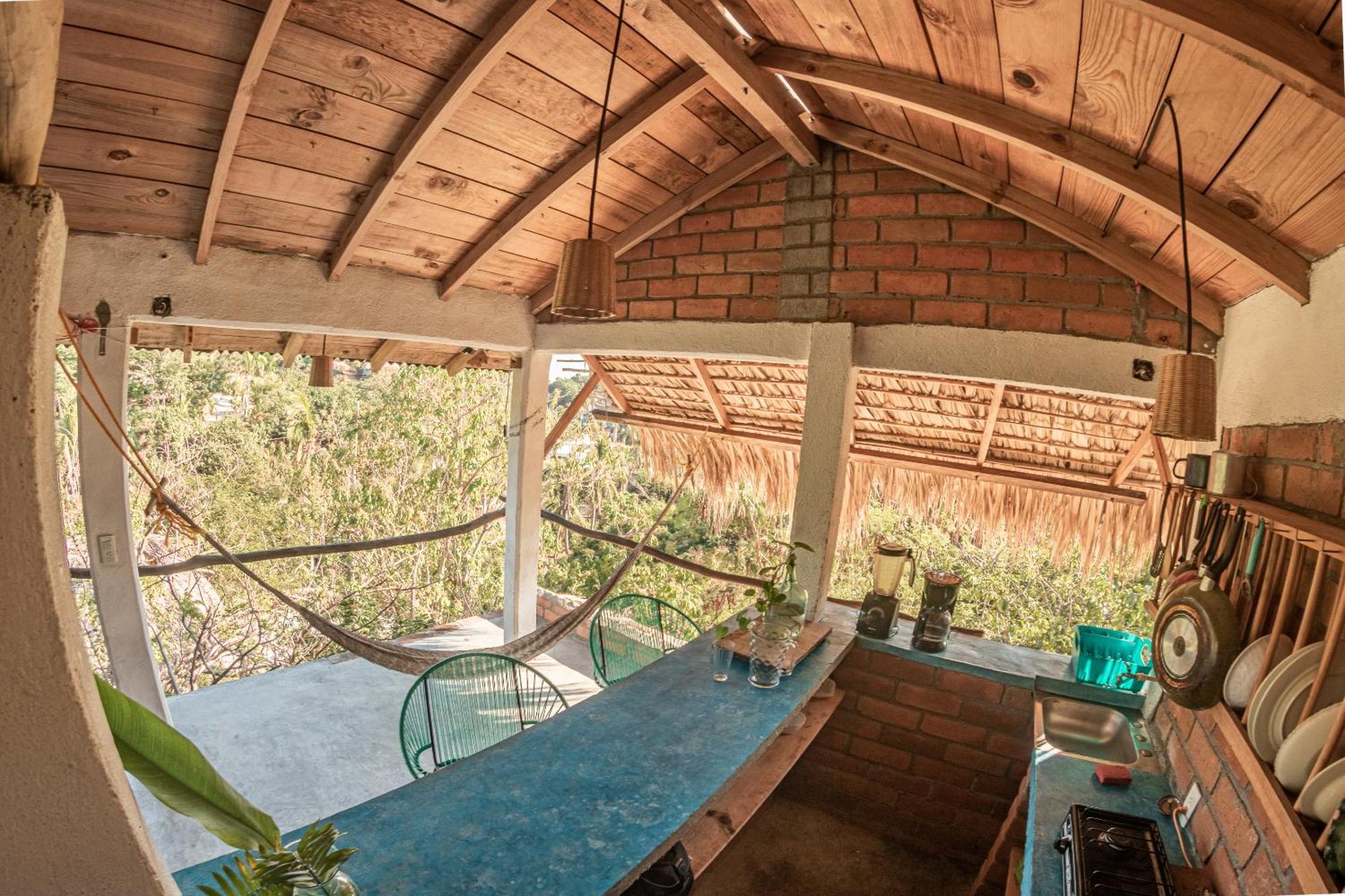 Maison d'hôtes Casa Aquila Mazunte Extérieur photo